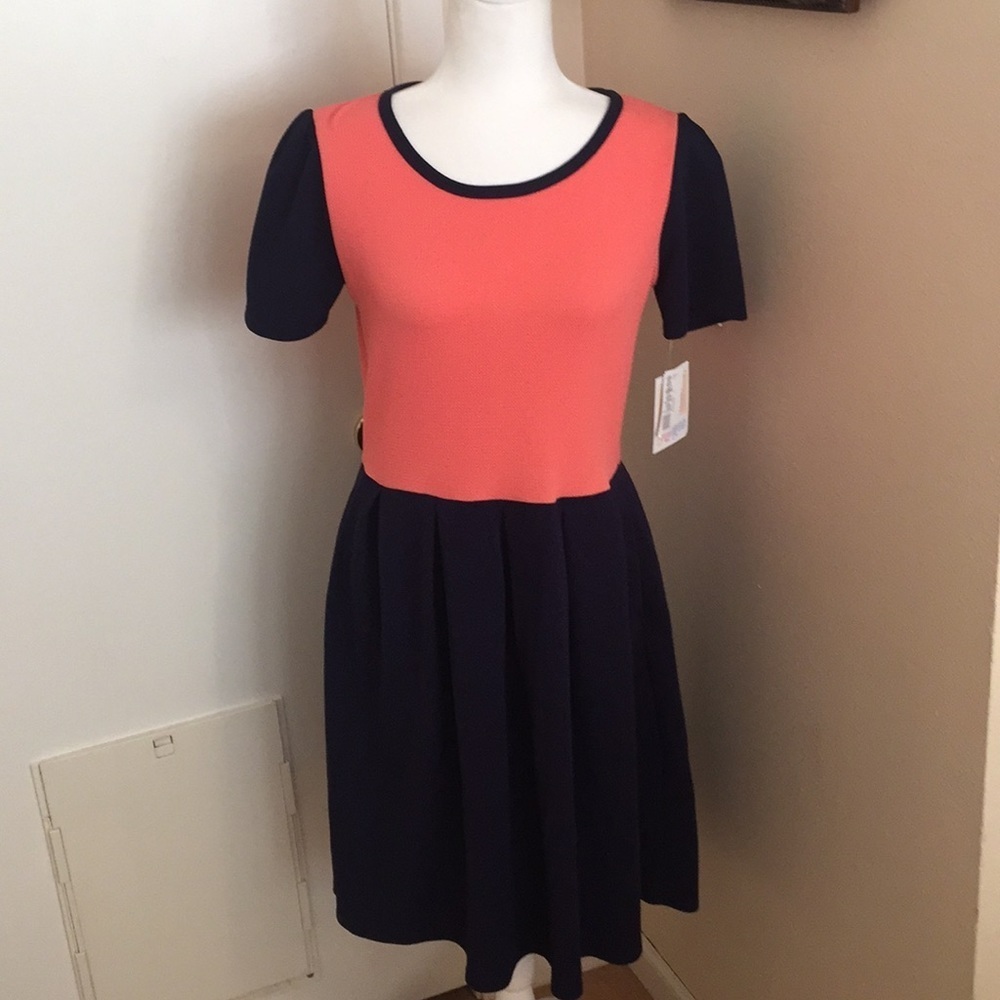 L‎ LuLaRoe Amelia Dress E03 659
